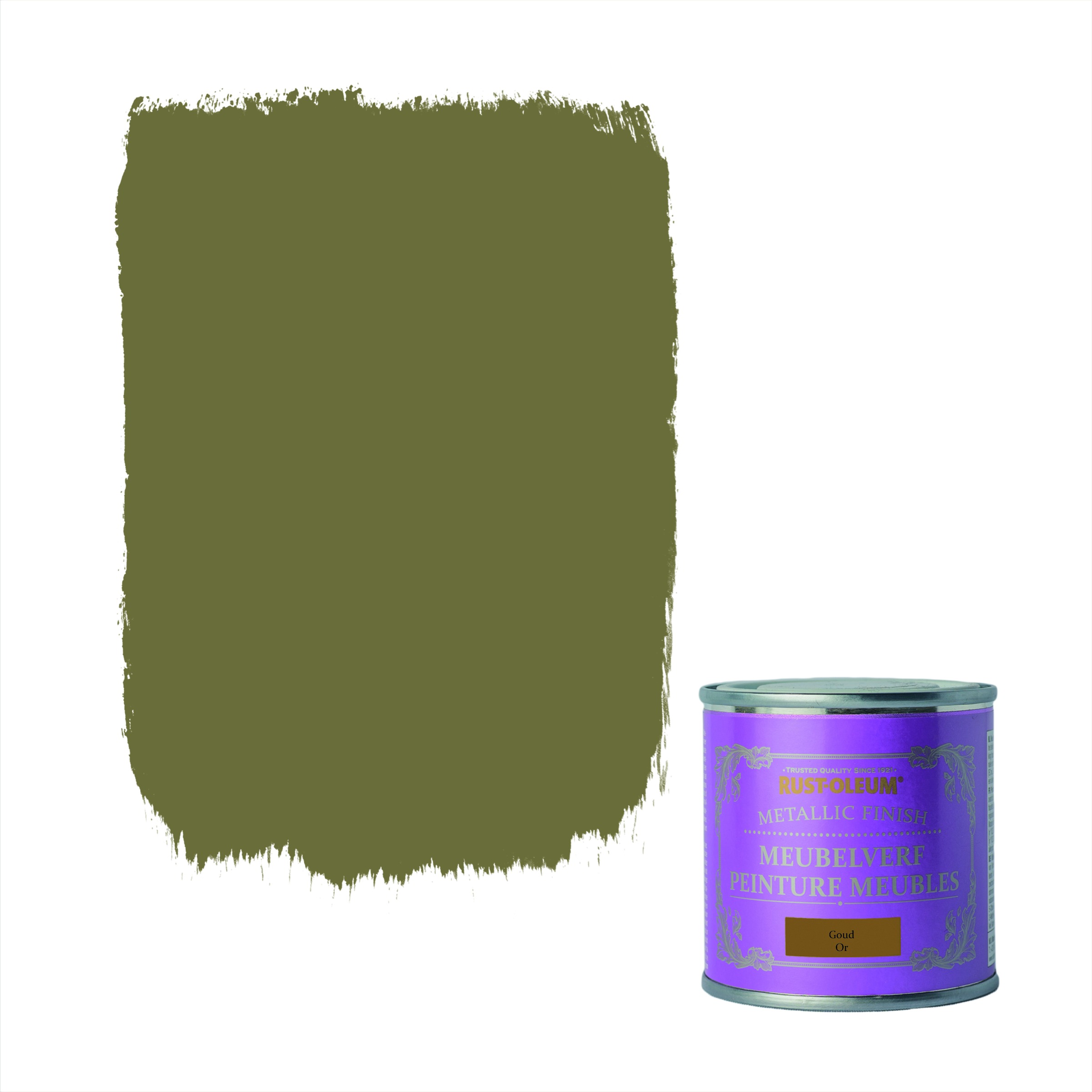 Rustoleum Rust Oleum Meubelverf Metallic Goud 125Ml rustoleum kopen in de aanbieding