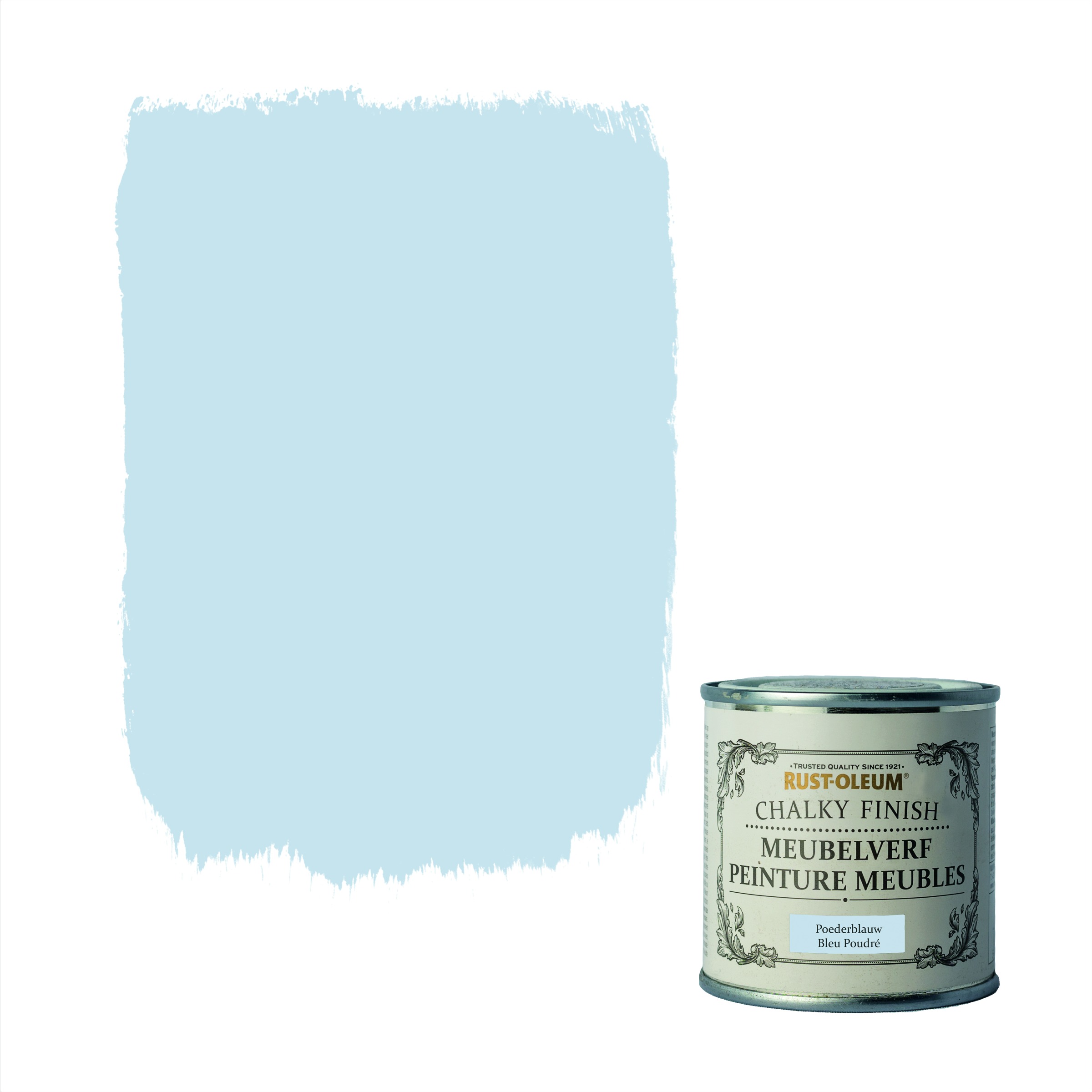 Rustoleum Rust Oleum Meubelverf Poeder Blauw 125Ml rustoleum kopen in de aanbieding