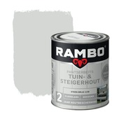 Rambo Pantserbeits Vintage tuin- en steigerhout zijdeglans dekkend steen grijs 750 ml