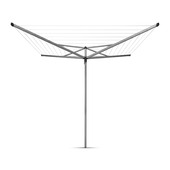 Brabantia Essential Droogmolen - met Betonanker - 40 m - Metallic Grey