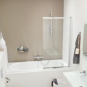 Sealskin Badwand met Schuifwand Style 80x140 cm