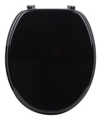 Handson Matias WC-bril zwart hout