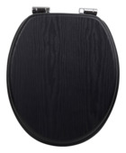 Handson WC bril Antero Zwart Hout