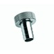 Bonfix slangwartel chroom met straalverdeler 1/2" x 3/4"