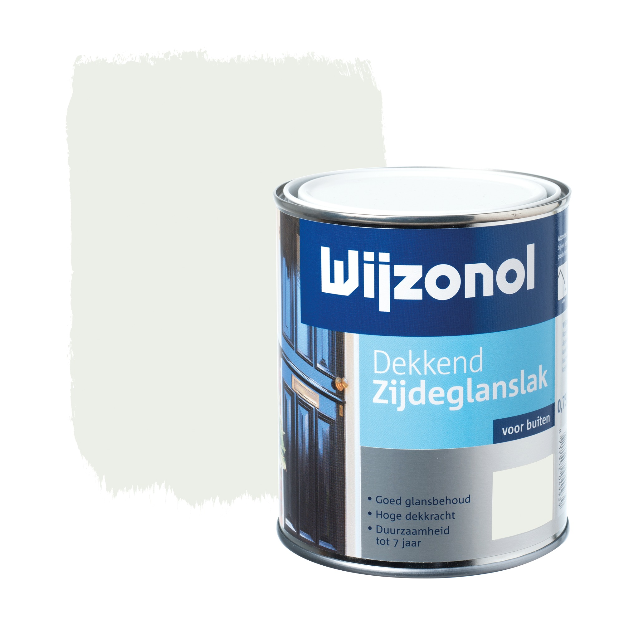 Wijzonol Lak Dekkend Wit Zijdeglans 750 Ml wijzonol kopen in de aanbieding