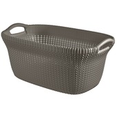 Curver Wasmand Knit  40L - Harvest Brown