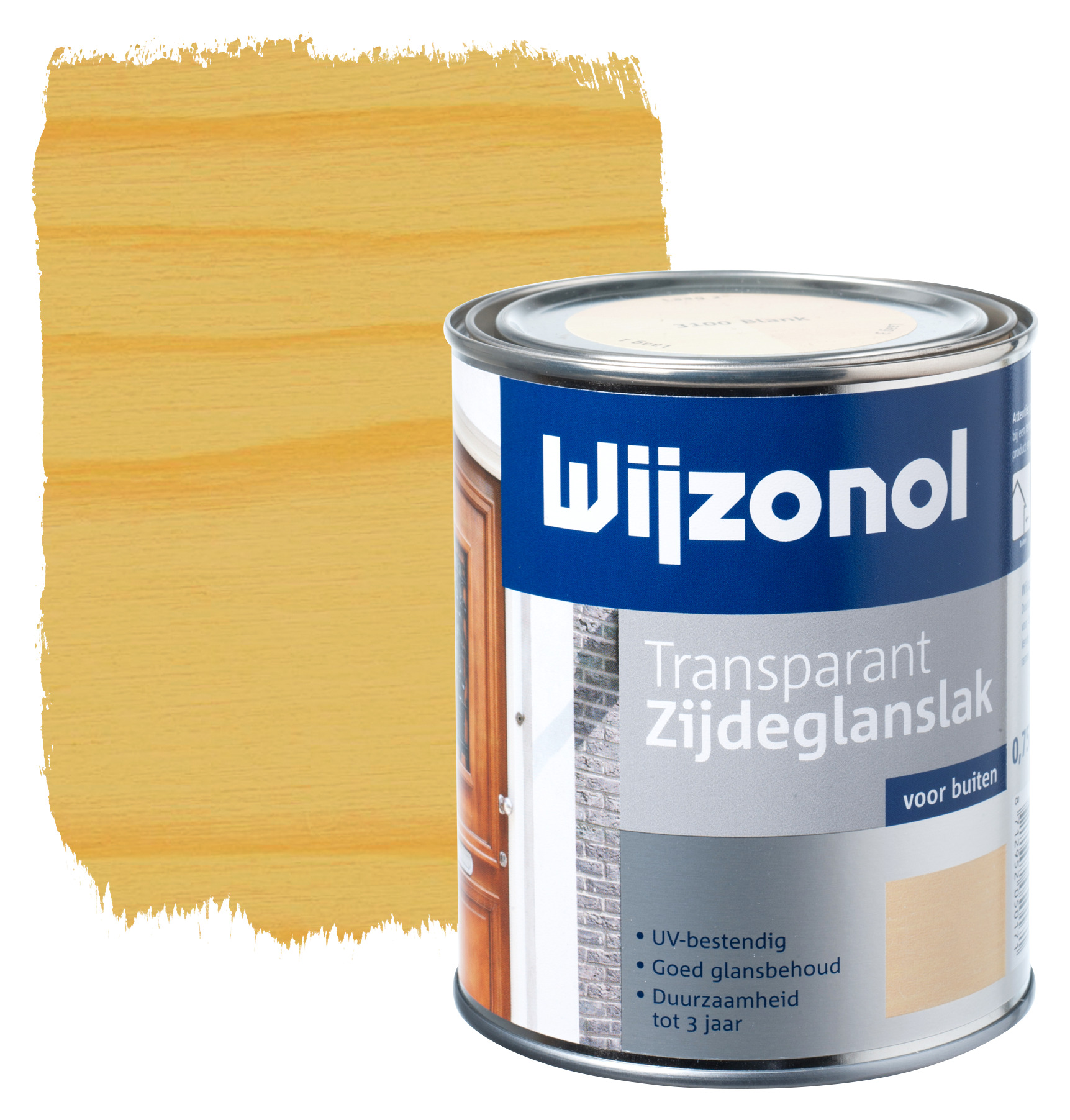 Wijzonol Lak Transparant Kleurloos Zijdeglans 750 Ml wijzonol kopen in de aanbieding