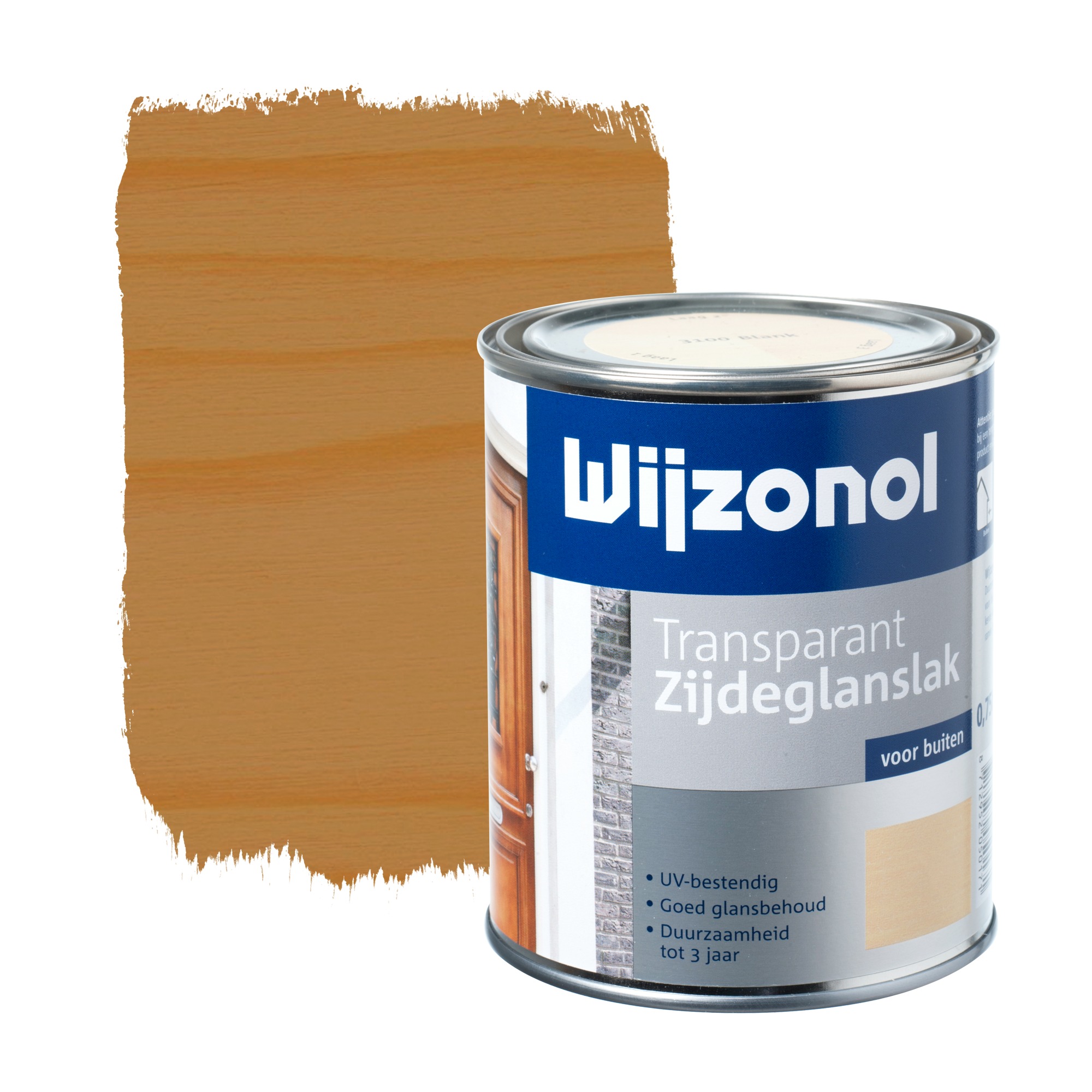 Wijzonol Lak Transparant Grenen Zijdeglans 750 Ml wijzonol kopen in de aanbieding