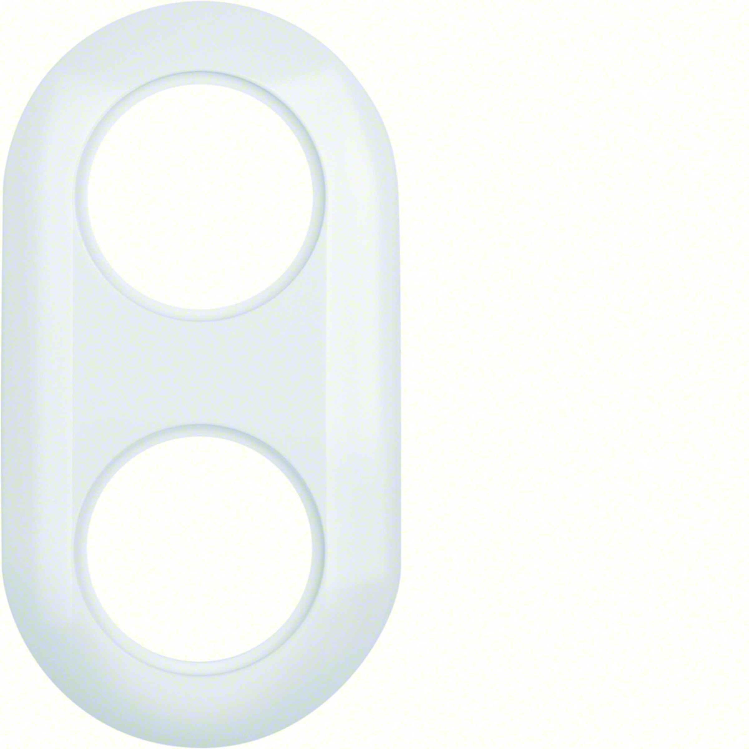 Berker 2 Voudig Afdekraam 1930 Wit berker kopen in de aanbieding