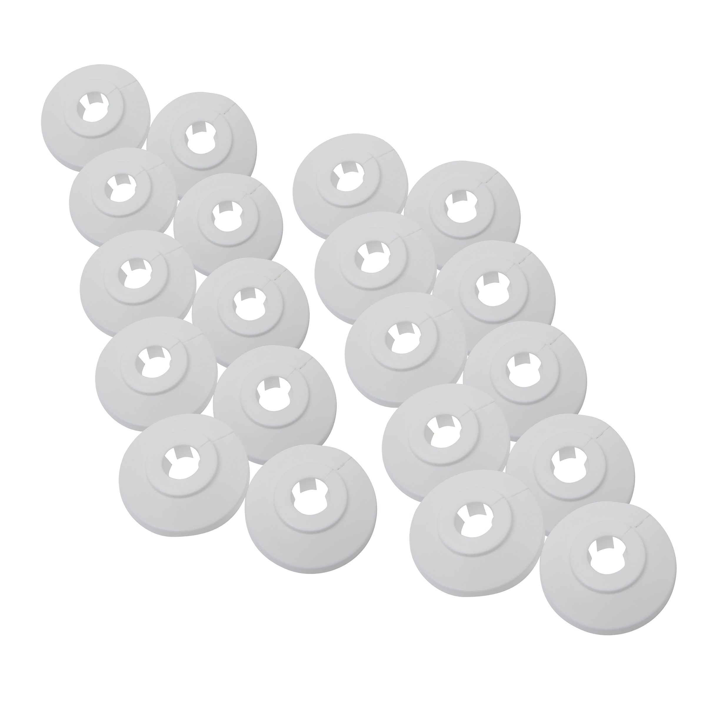 Cv Buisrozet Wit O 22 Mm 20 Stuks huismerk kopen in de aanbieding