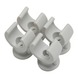 Klembeugel enkel Ø 22 mm 4 stuks