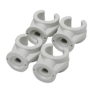 Klembeugel enkel Ø 15 mm 4 stuks