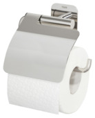 Tiger Toiletrolhouder Colar met Klep Chroom