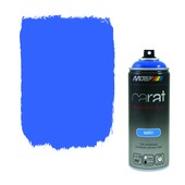 Motip Carat spuitlak zijdeglans traffic blue 400 ml