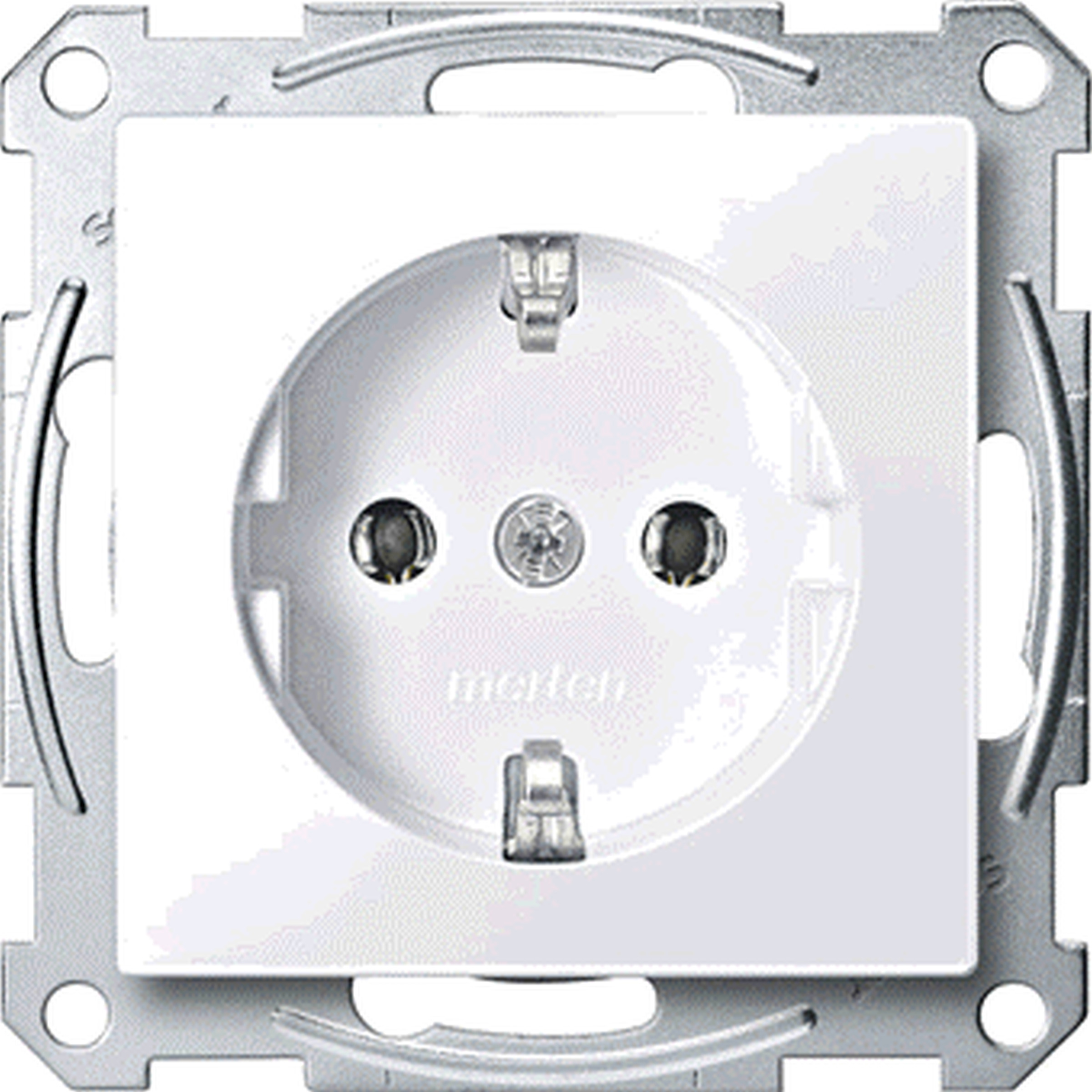 Merten System M Pure Voordeelpack Inbouw Enkel Geaard Stopcontact 10 Stuks merten kopen in de aanbieding