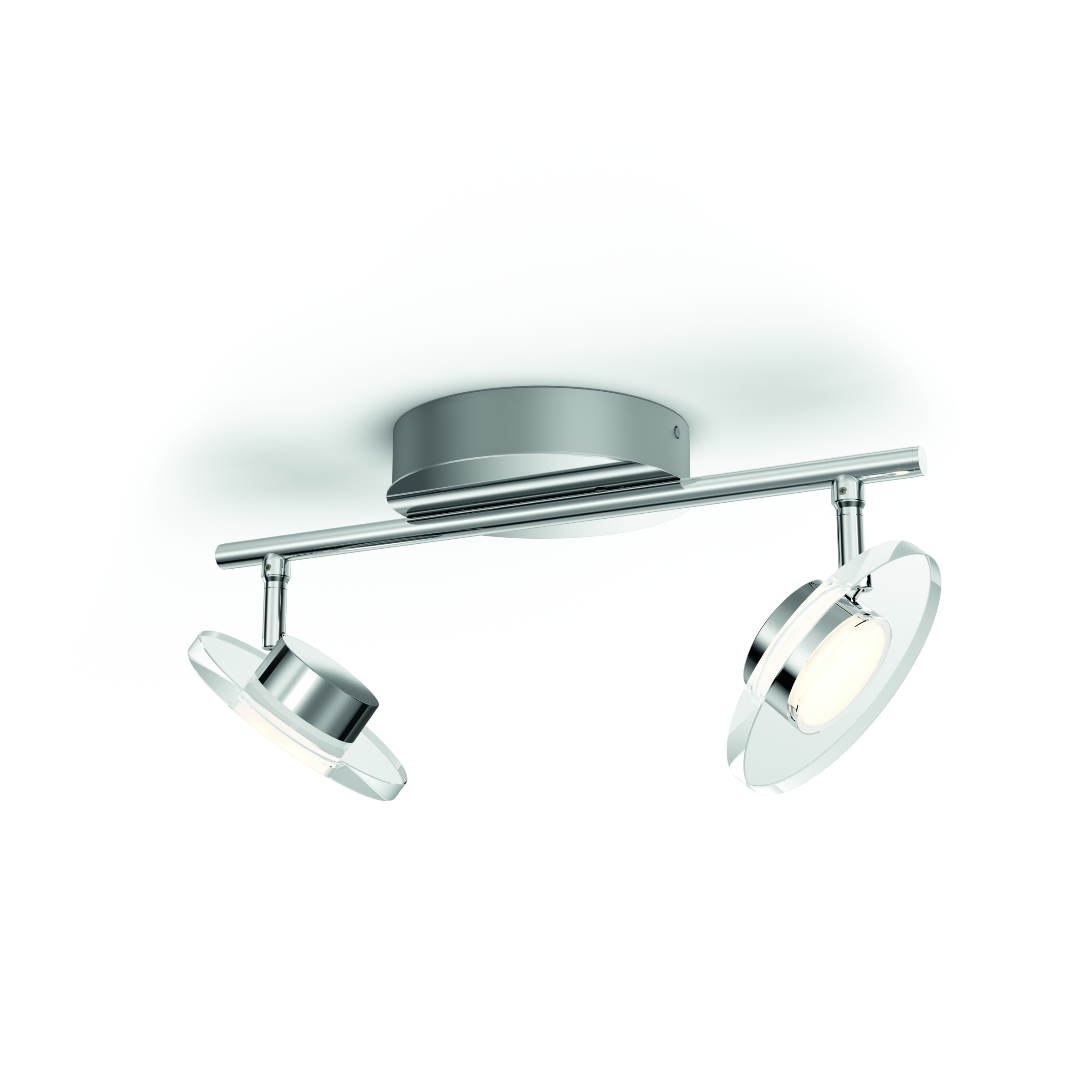 Philips Duospot Glissette Led 2X45W Chroom philips kopen in de aanbieding