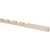 Keeplat vuren 18x29 mm, lengte 210 cm