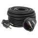 Handson verlengsnoer zwart 3x1 mm 15 meter