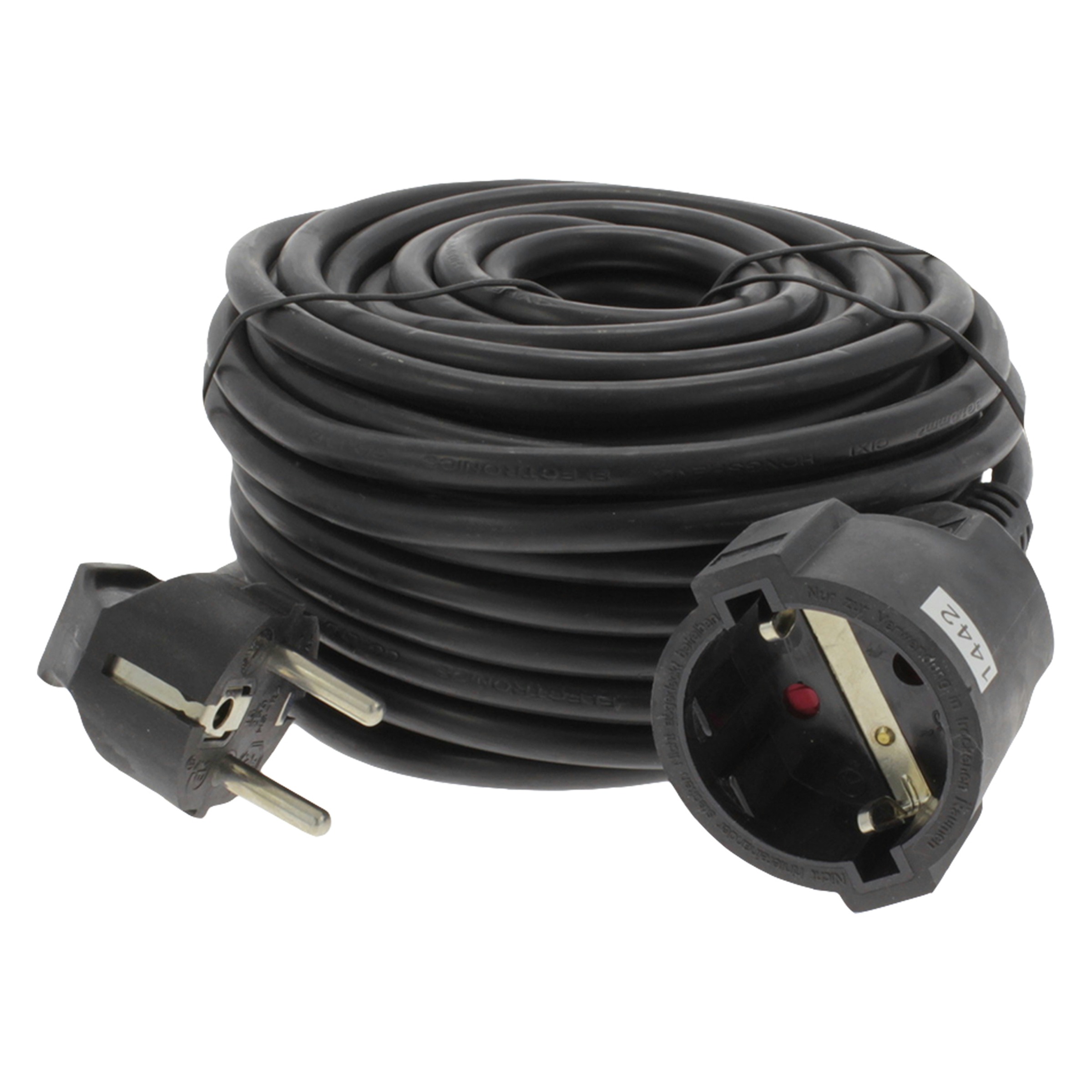 Handson Verlengsnoer Zwart 3X1 Mm 15 Meter handson kopen in de aanbieding