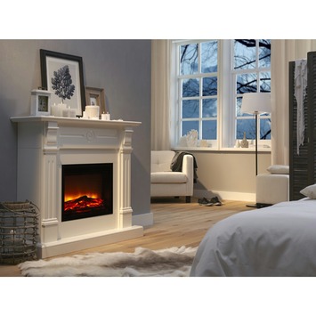 Livinflame schouwombouw Geneve wit 110x95 cm