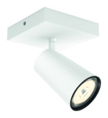 Philips Paisley spot 1x GU10 exclusief lampen max. 10 W wit