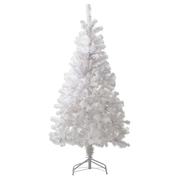 PapoeaNieuwGuinea Moeras Melodramatisch Kunstkerstboom Aalborg 180 cm met LED verlichting wit | GAMMA