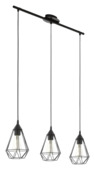 EGLO hanglamp Tarbes zwart