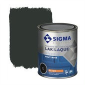 Sigma Interieur binnenlak zijdeglans RAL 9005 gitzwart 750 ml