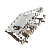 Stootvoegrooster bijenbekje 50 mm RVS 10 stuks