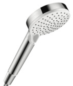 Hansgrohe douchekop Crometta handdouche 2 standen ø 10 cm chroom wit