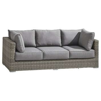 rib consultant whisky GAMMA | Loungebank Levante Grijs Wicker 83x214x66 cm kopen? 