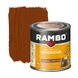 Rambo pantserlak interieur transparant zijdeglans koloniaal teak 250 ml