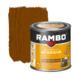 Rambo pantserlak interieur transparant zijdeglans warm walnoot 250 ml