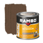 Rambo pantserlak interieur transparant zijdeglans donker noten 250 ml