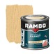 Rambo pantserlak parket transparant zijdeglans kleurloos 250 ml