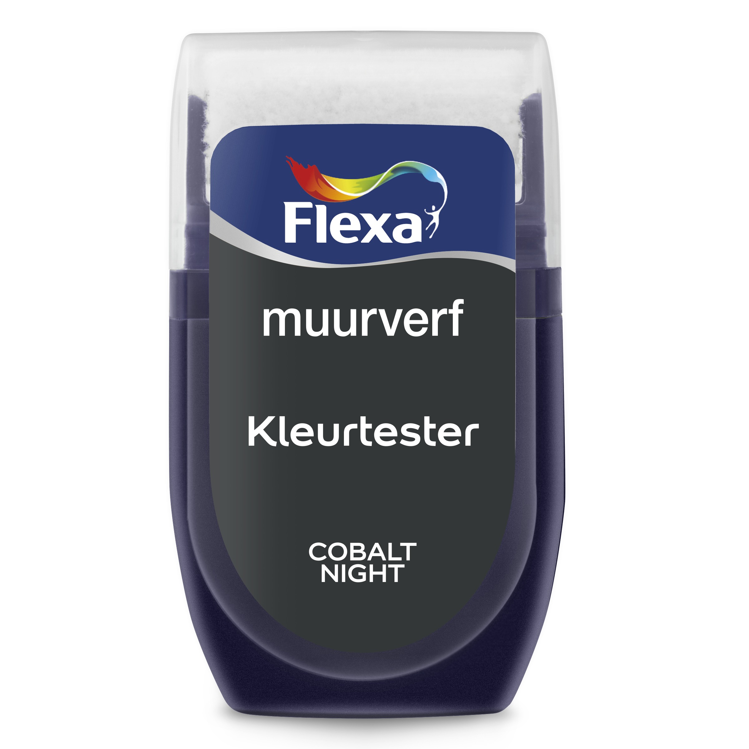 Flexa muurverf kleurtester Cobalt Night