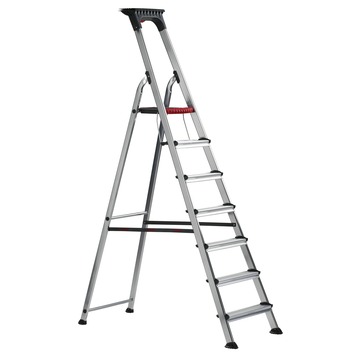 persoonlijkheid Duur Discrepantie GAMMA | Altrex Huishoudtrap Double Decker 7 Treden kopen? | ladders-trappen