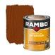 Rambo pantserlak interieur transparant mat koloniaal teak 750 ml