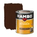 Rambo pantserlak interieur transparant zijdeglans warm wengé 750 ml