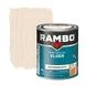 Rambo pantserlak vloer transparant mat whitewash 750 ml