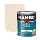 Rambo pantserlak vloer transparant zijdeglans whitewash 750 ml