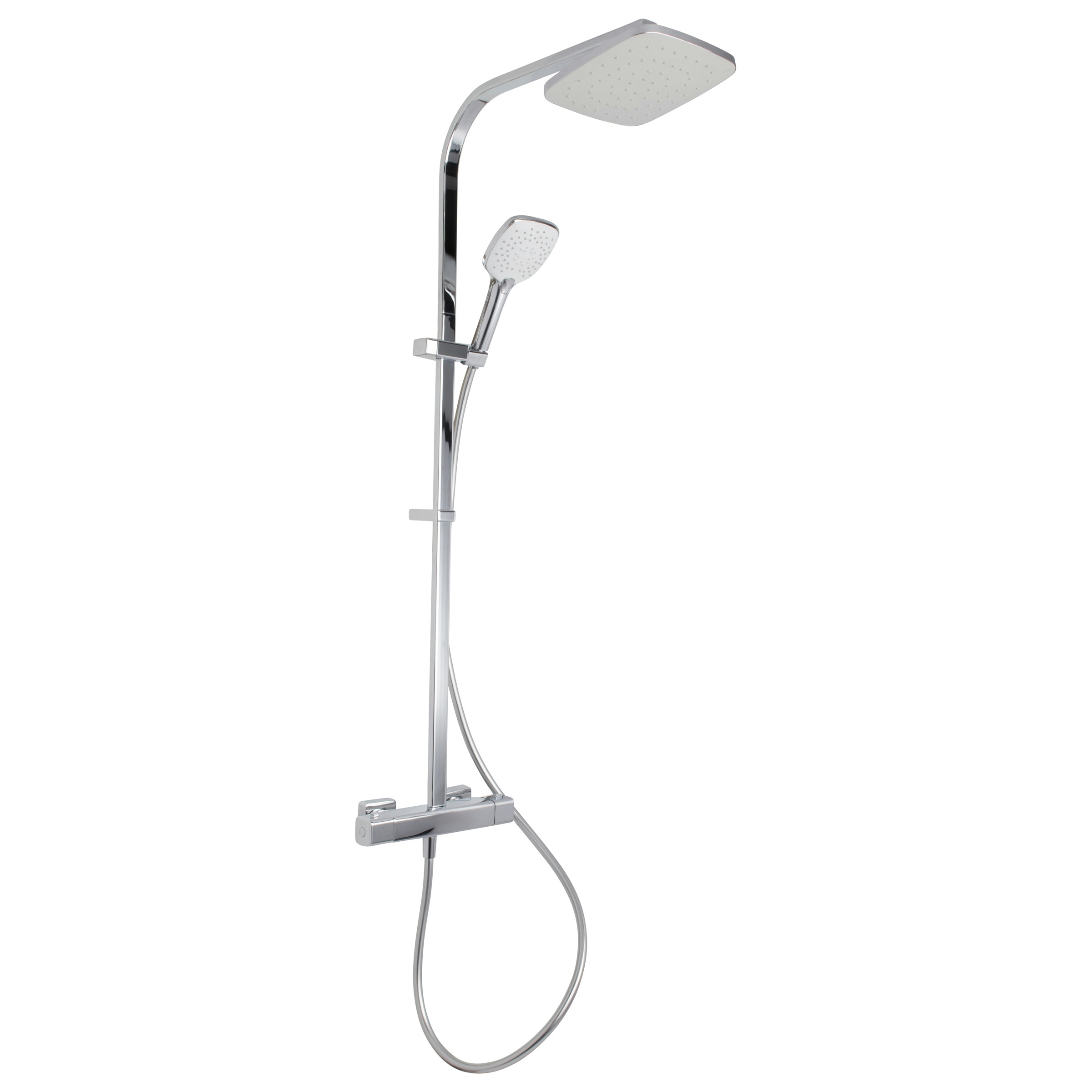 Van Marcke Go Regendouche Brave Met Thermostatische Douchekraan En Handdouche van marcke go kopen in de aanbieding