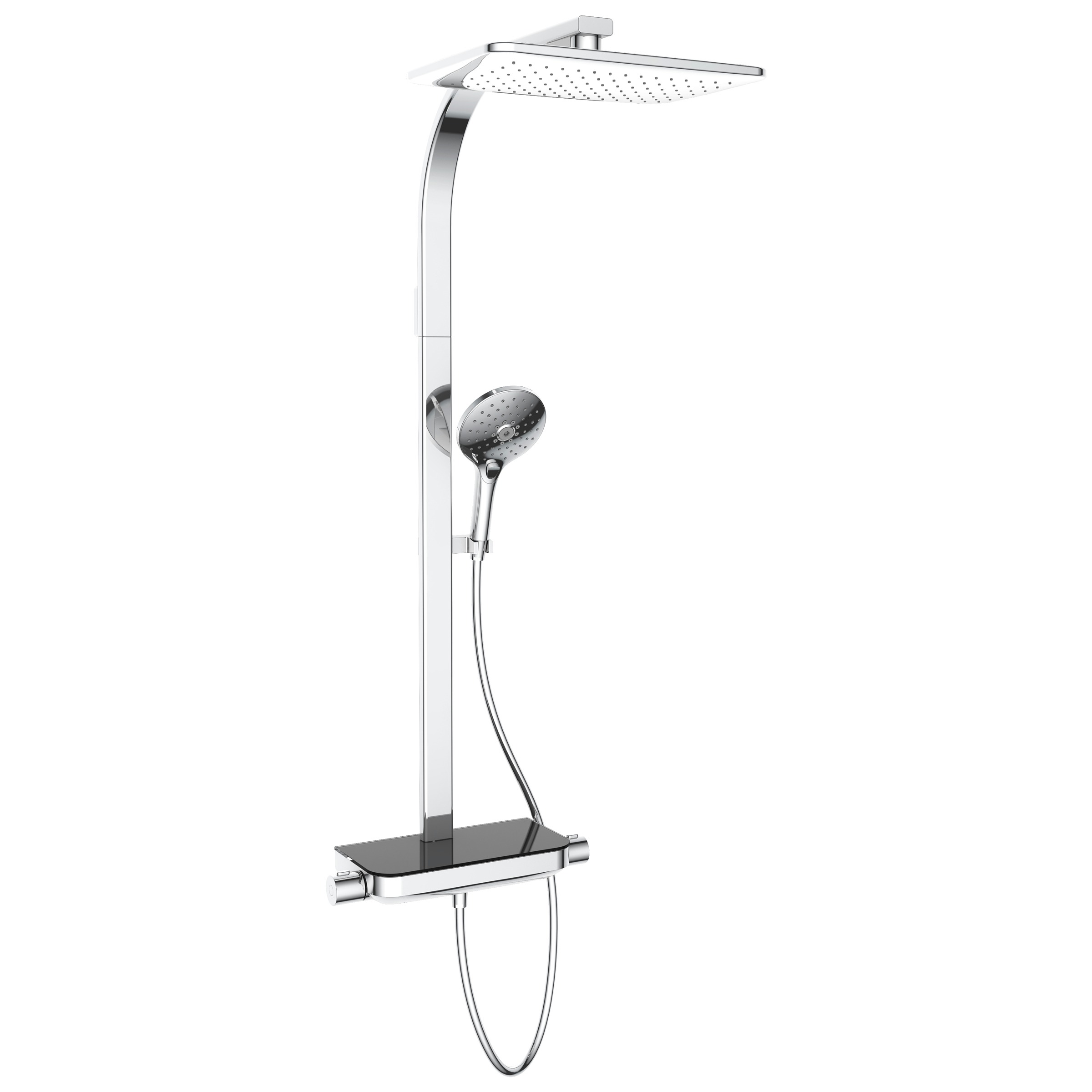 Van Marcke Go Regendouche Brave Met Thermostatische Douchekraan En Handdouche 5 Douchestanden van marcke go kopen in de aanbieding