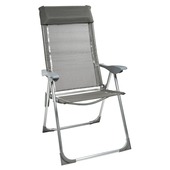 Campingstoel verstelbaar antraciet 60 x 58 x 100 cm