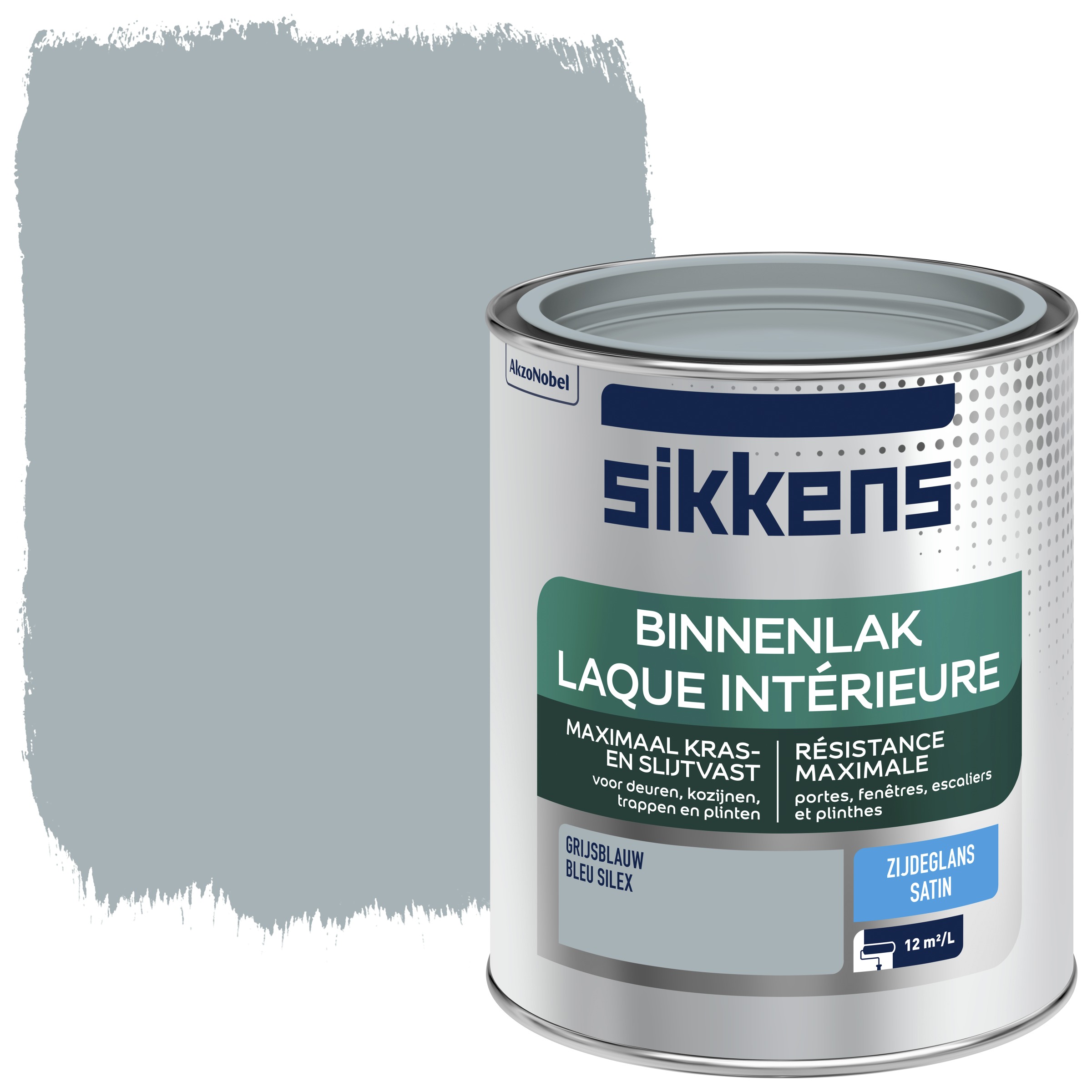 Sikkens Binnenlak Grijsblauw Zijdeglans 750 Ml sikkens kopen in de aanbieding