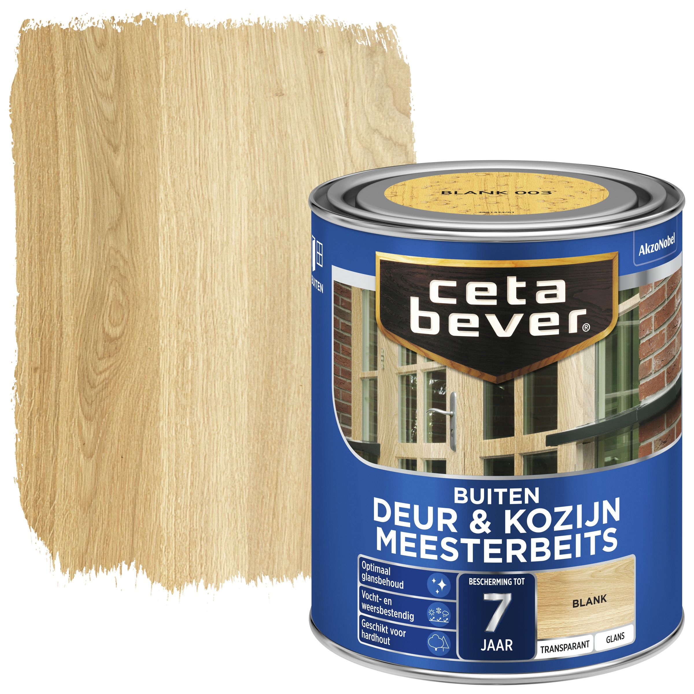 Cetabever Deur Kozijn Meesterbeits Transparant Blank Glans 750 Ml cetabever kopen in de aanbieding