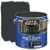 CetaBever Meesterbeits Deur & Kozijn zijdeglans dekkend RAL 7021 zwartgrijs 2,5 liter