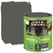 CetaBever Tuinbeits Schuur & Tuinhuis dekkend antraciet 750 ml