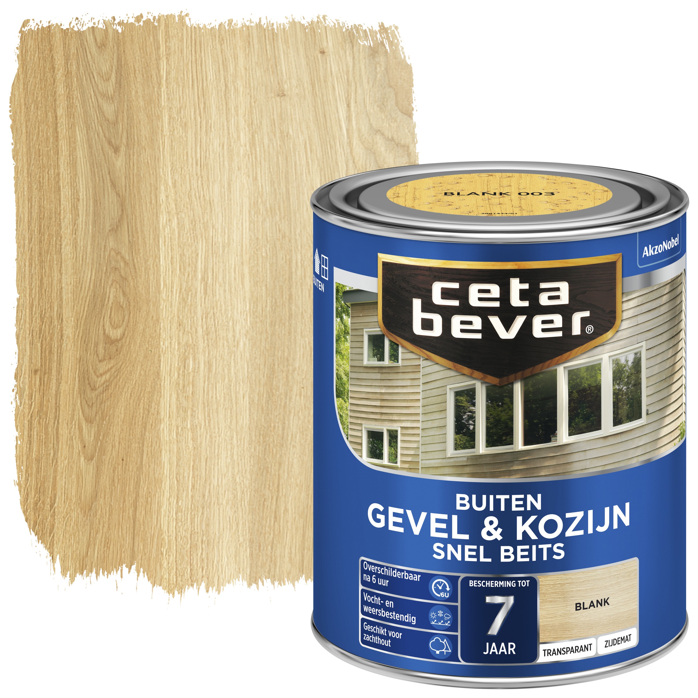 Cetabever Gevel Kozijn Snel Beits Transparant Blank Zijdemat 750 Ml cetabever kopen in de aanbieding