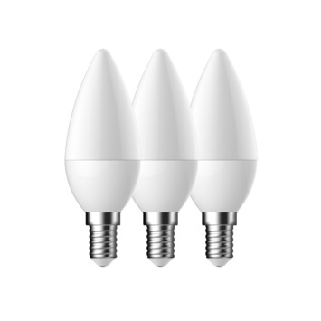 Maori Stewart Island Mount Bank GAMMA | OK LED kaarslamp E14 3,4W 3 stuks kopen? | tl-buizen